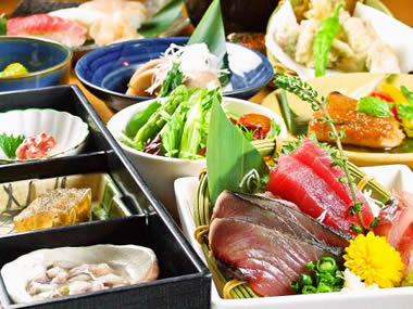 旬の魚を贅沢に使ったコース！しっかり〆る！ボリューム満点の満足コースございます。｜日本海庄や　八重洲店 